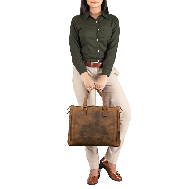 "Claire" Businesstasche Damen Leder