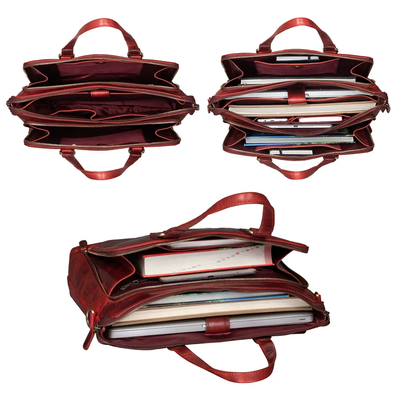 "Claire" Businesstasche Damen Leder