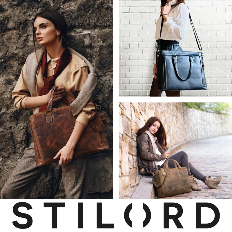 "Claire" Businesstasche Damen Leder