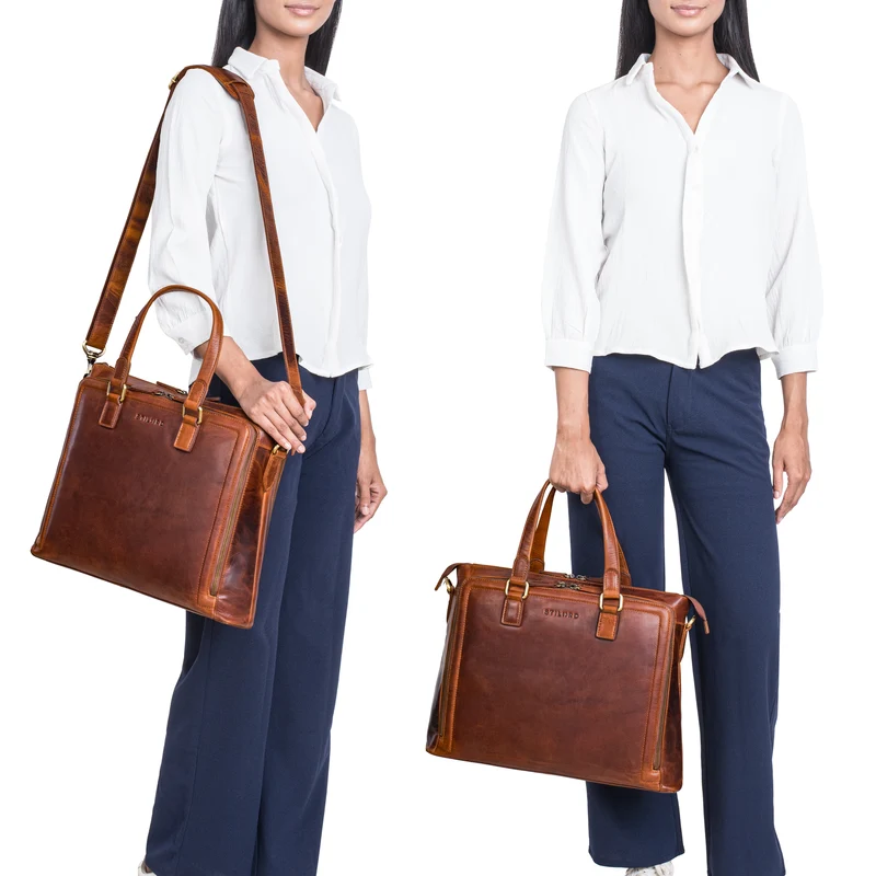 "Claire" Businesstasche Damen Leder