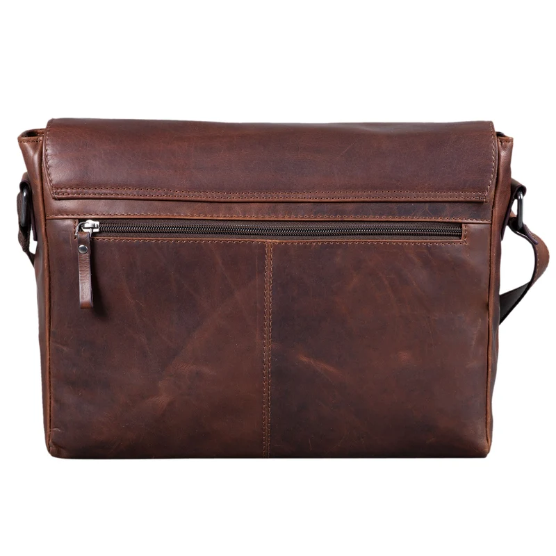 STILORD "Hunter" Leder Aktentasche 13 Zoll