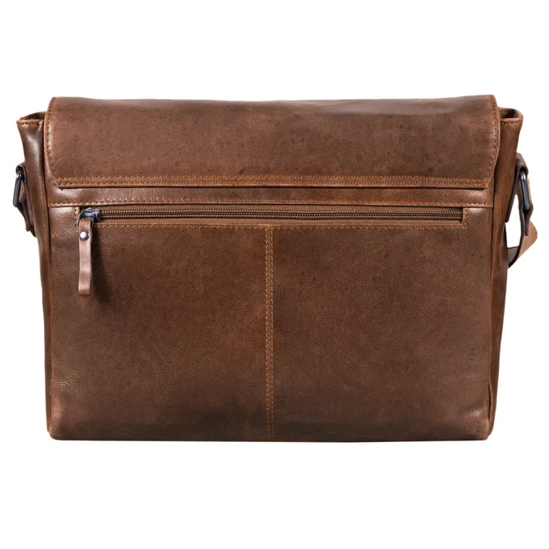 STILORD "Hunter" Leder Aktentasche 13 Zoll