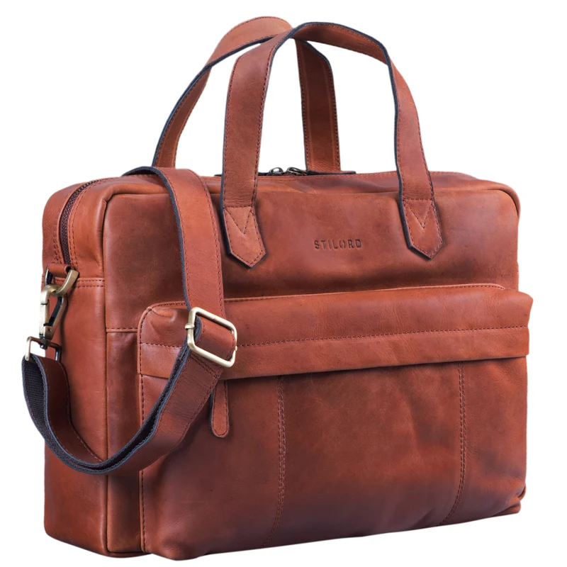 "Erich" Vintage Leder Bürotasche
