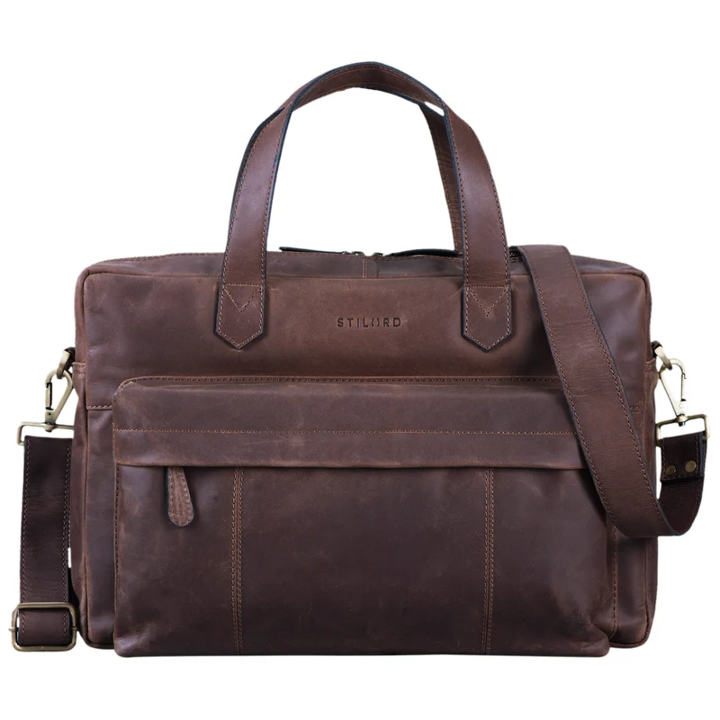 "Erich" Vintage Leder Bürotasche