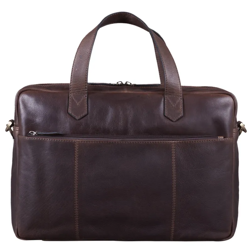 "Erich" Vintage Leder Bürotasche