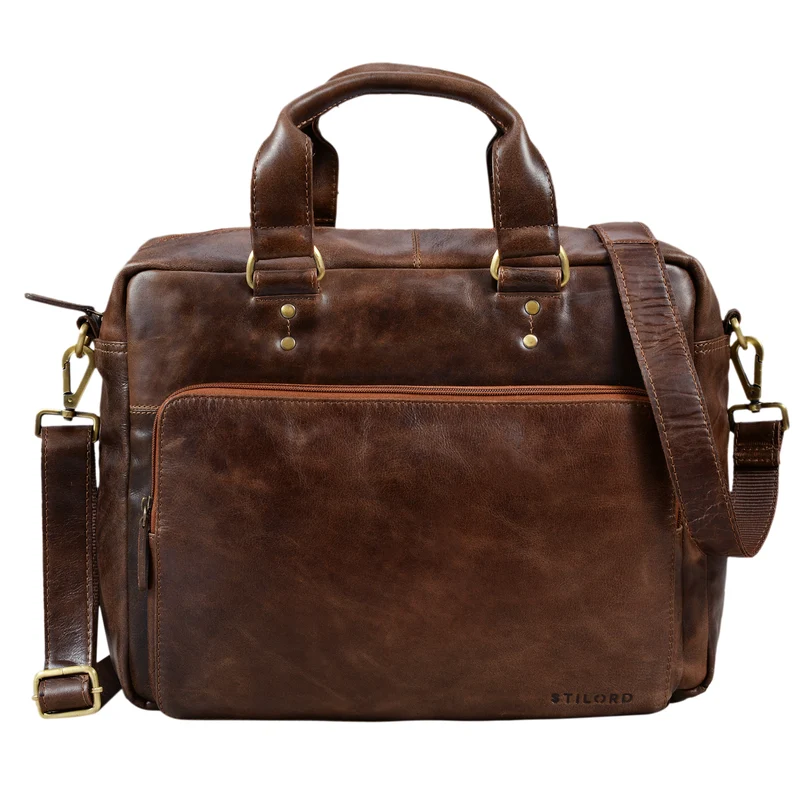 "Jack" Ledertasche Aktentasche Herren