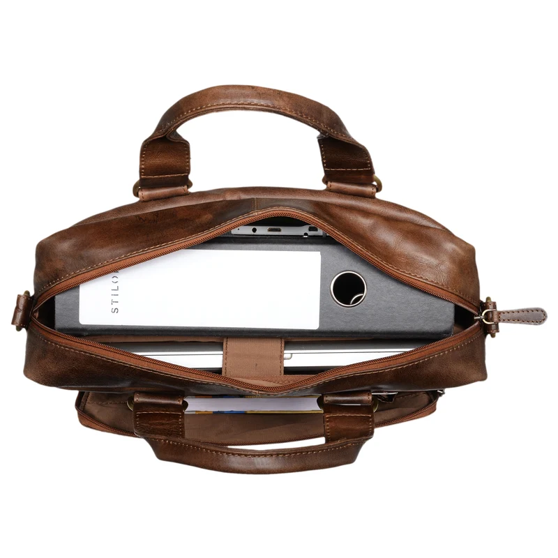 "Jack" Ledertasche Aktentasche Herren
