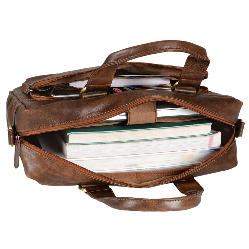 "Jack" Ledertasche Aktentasche Herren