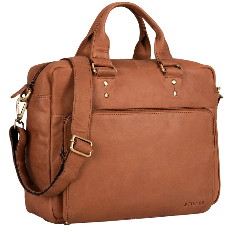 "Jack" Ledertasche Aktentasche Herren