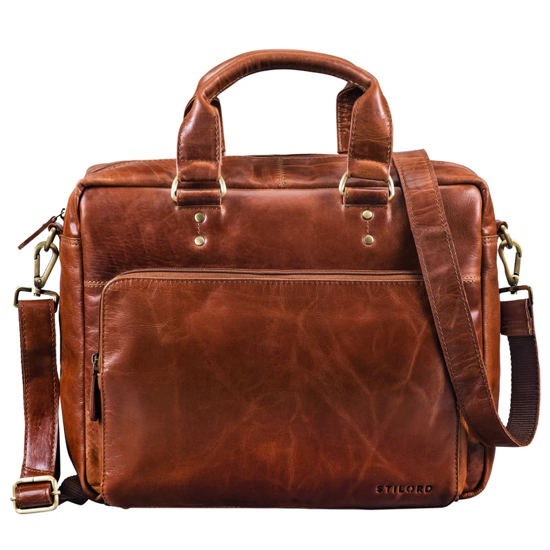 "Jack" Ledertasche Aktentasche Herren