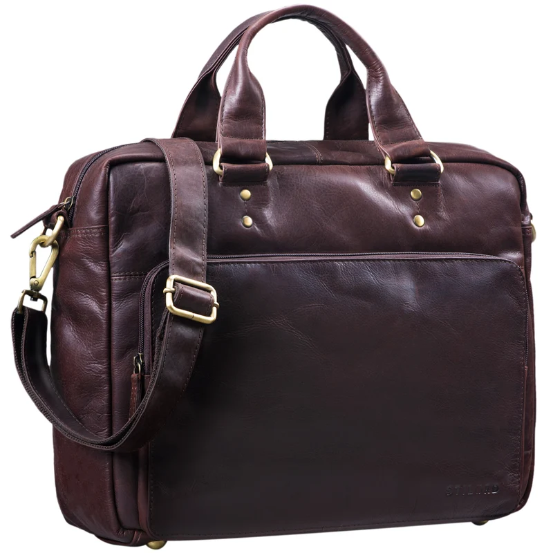 "Jack" Ledertasche Aktentasche Herren
