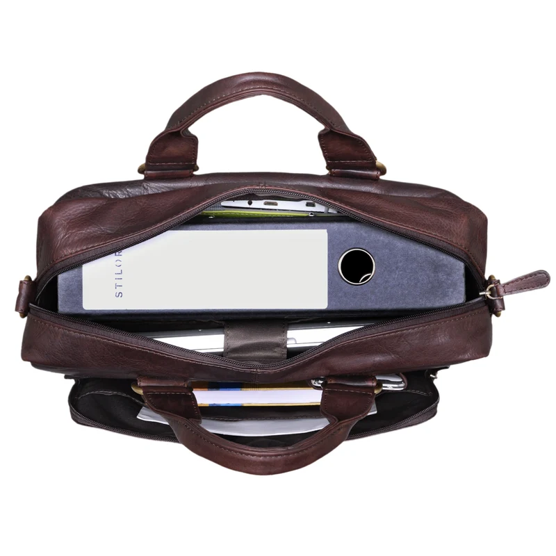 "Jack" Ledertasche Aktentasche Herren