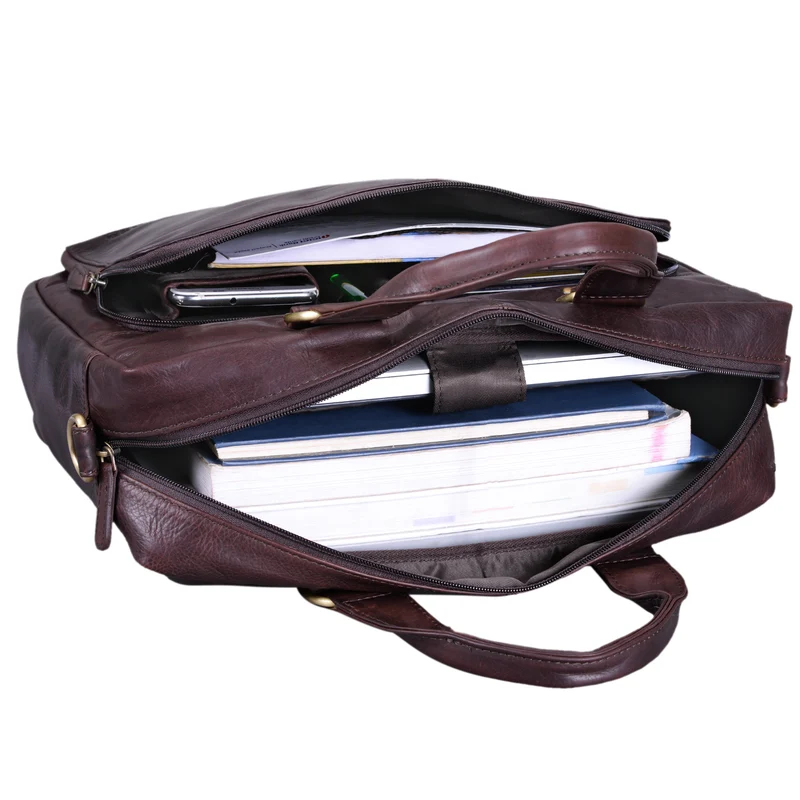 "Jack" Ledertasche Aktentasche Herren