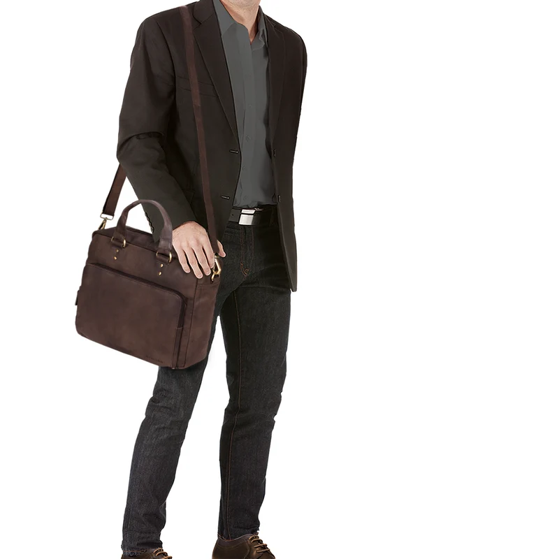 "Jack" Ledertasche Aktentasche Herren