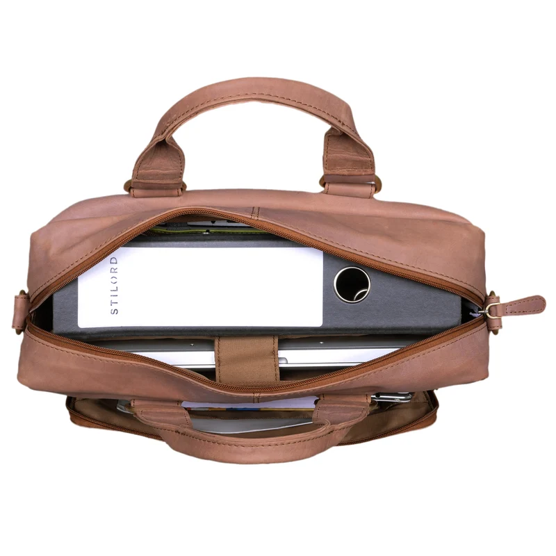 "Jack" Ledertasche Aktentasche Herren