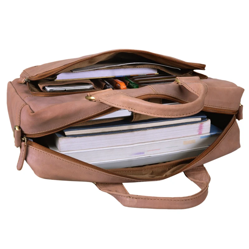 "Jack" Ledertasche Aktentasche Herren