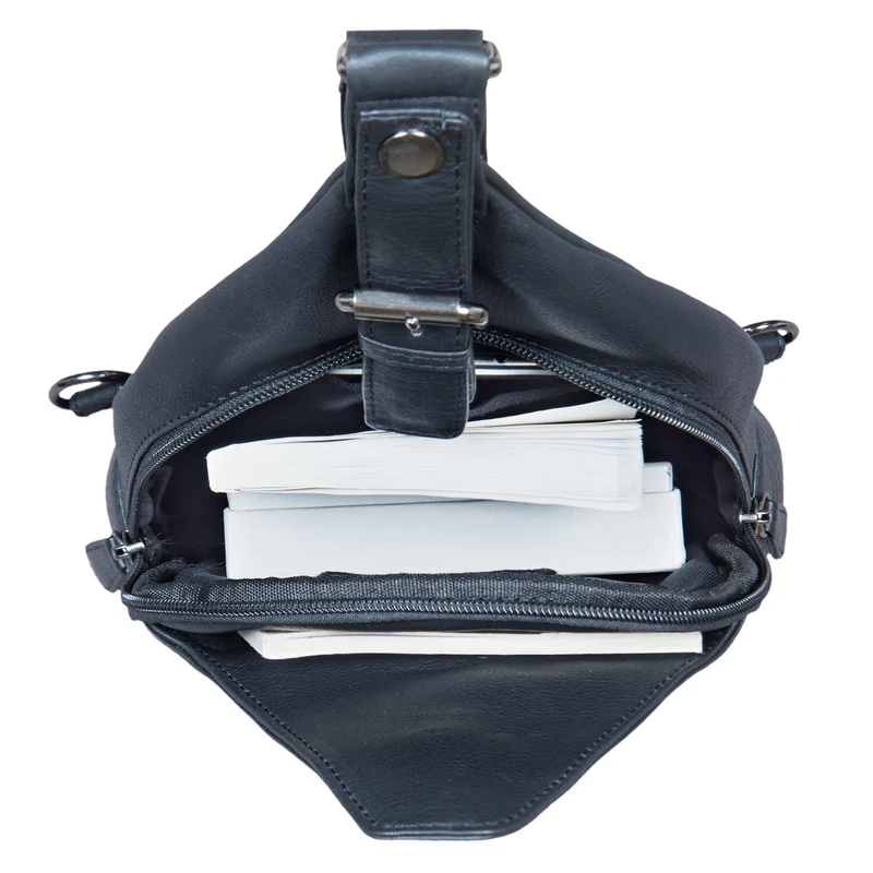 "Odysseus" Vintage Brusttasche Leder