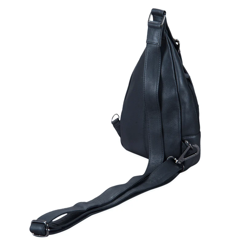"Odysseus" Vintage Brusttasche Leder