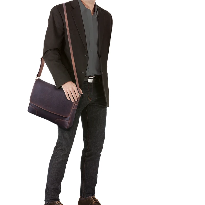 "Miro" Messenger Bag Leder