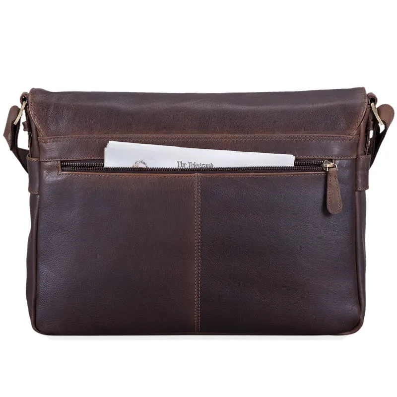 "Miro" Messenger Bag Leder