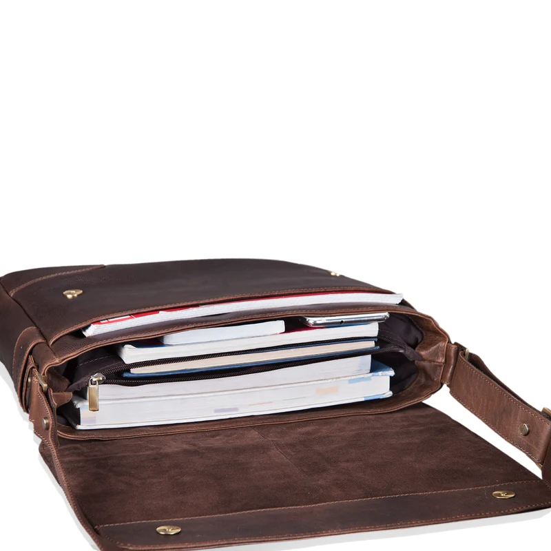 "Miro" Messenger Bag Leder