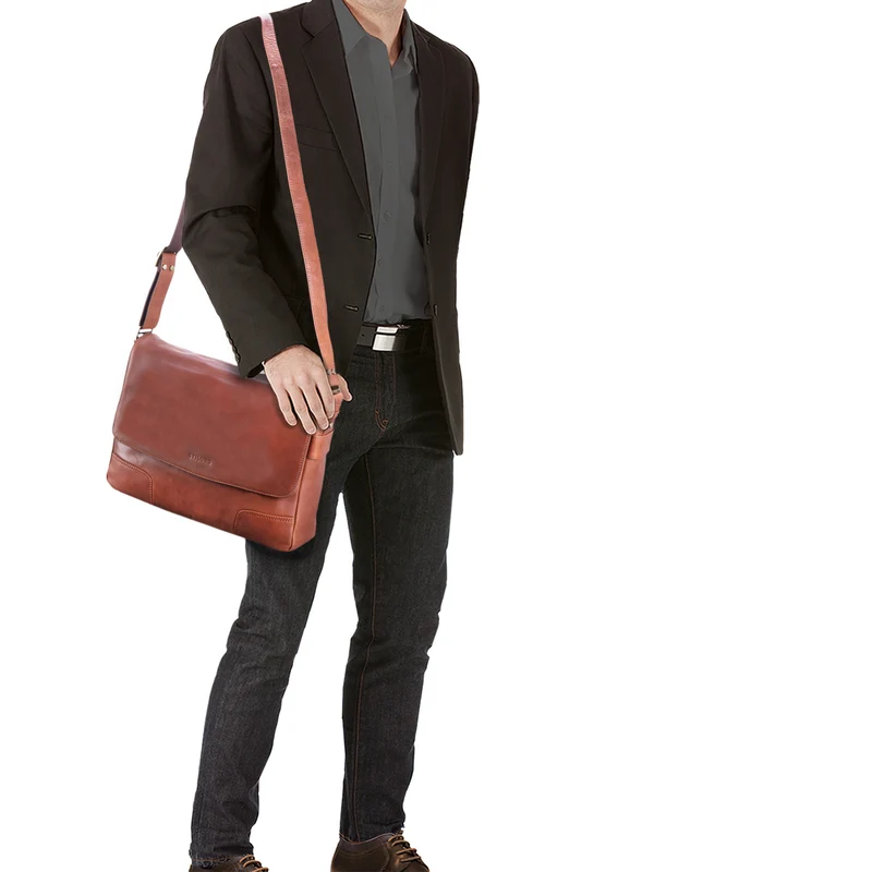 "Miro" Messenger Bag Leder