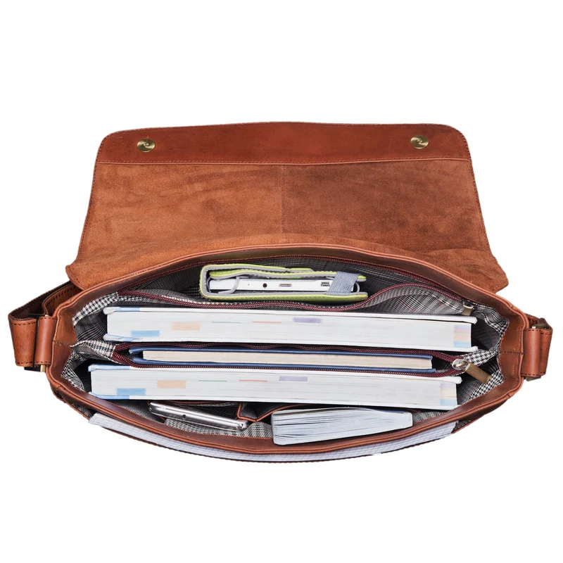"Miro" Messenger Bag Leder
