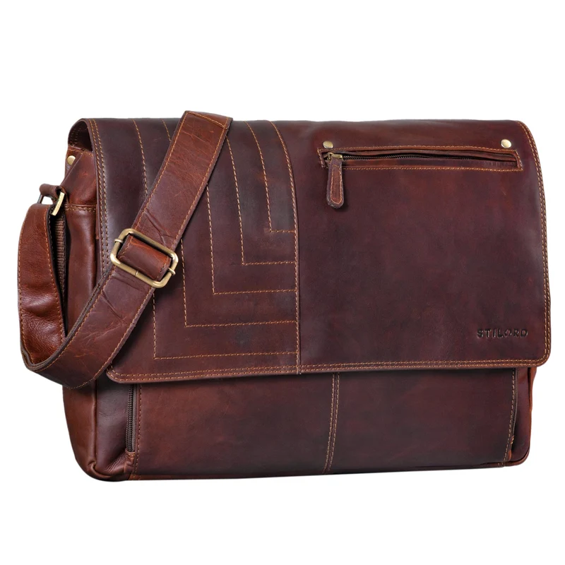 "Harvey" Ledertasche Herren 15,6 Zoll