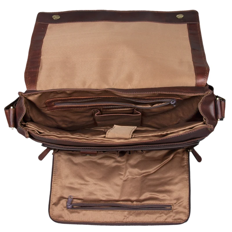 "Harvey" Ledertasche Herren 15,6 Zoll