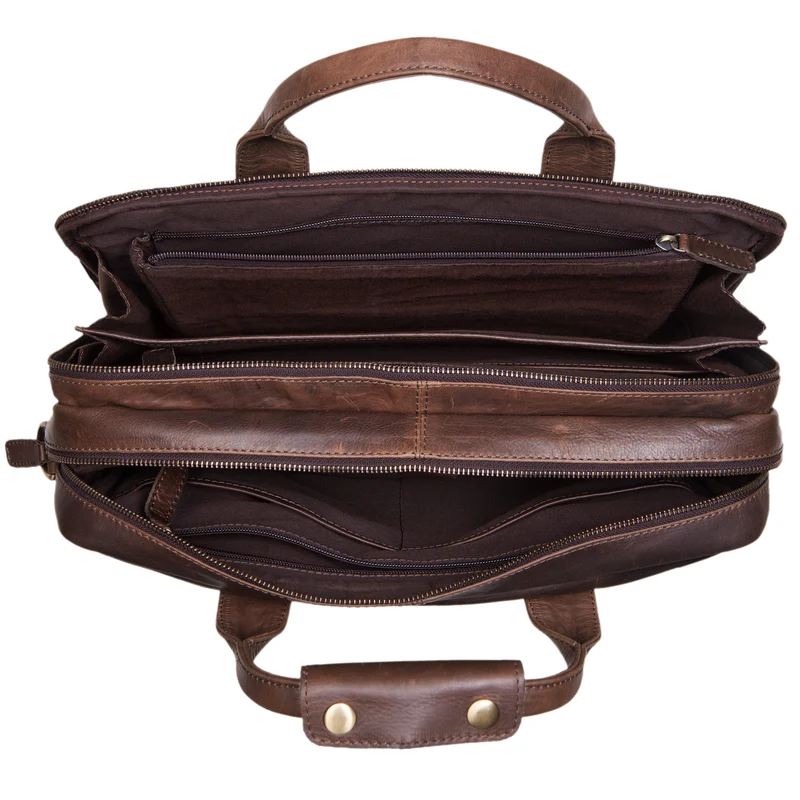 "Enzo" Vintage Aktentasche elegant groß