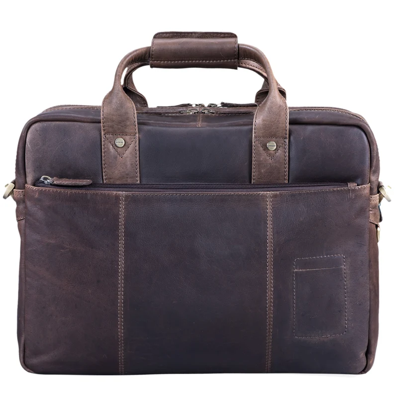 "Enzo" Vintage Aktentasche elegant groß