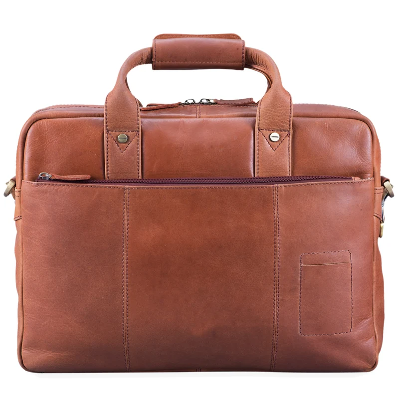 "Enzo" Vintage Aktentasche elegant groß