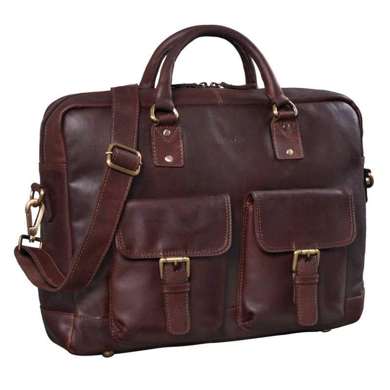 "Noam" Businesstasche Leder Herren Damen