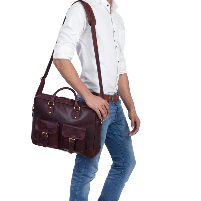 "Noam" Businesstasche Leder Herren Damen