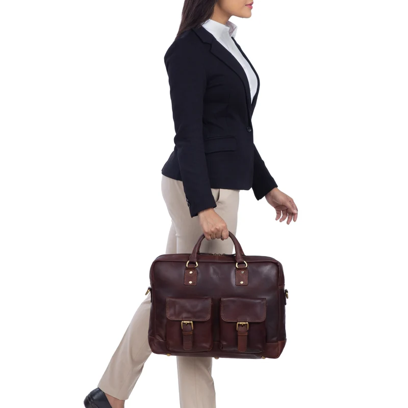 "Noam" Businesstasche Leder Herren Damen