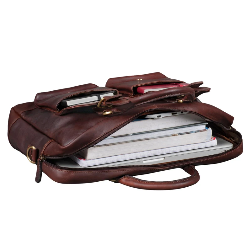 "Noam" Businesstasche Leder Herren Damen