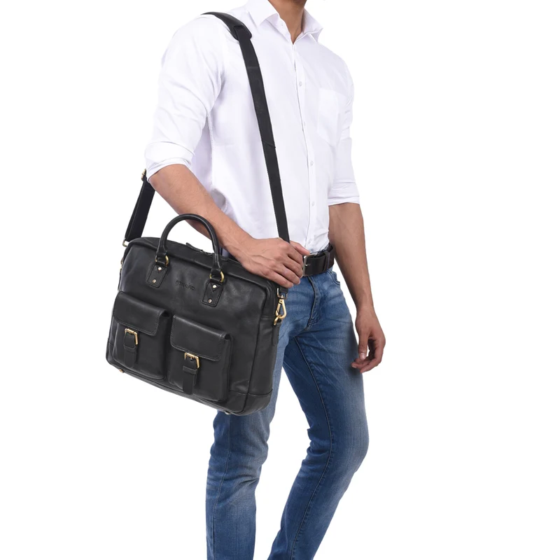 "Noam" Businesstasche Leder Herren Damen