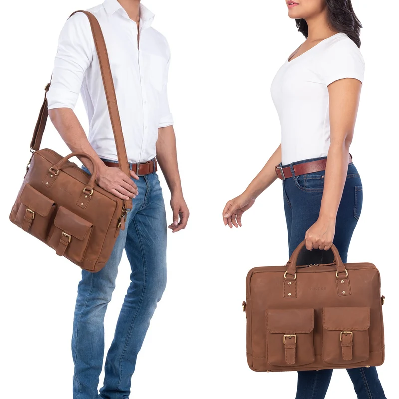 "Noam" Businesstasche Leder Herren Damen