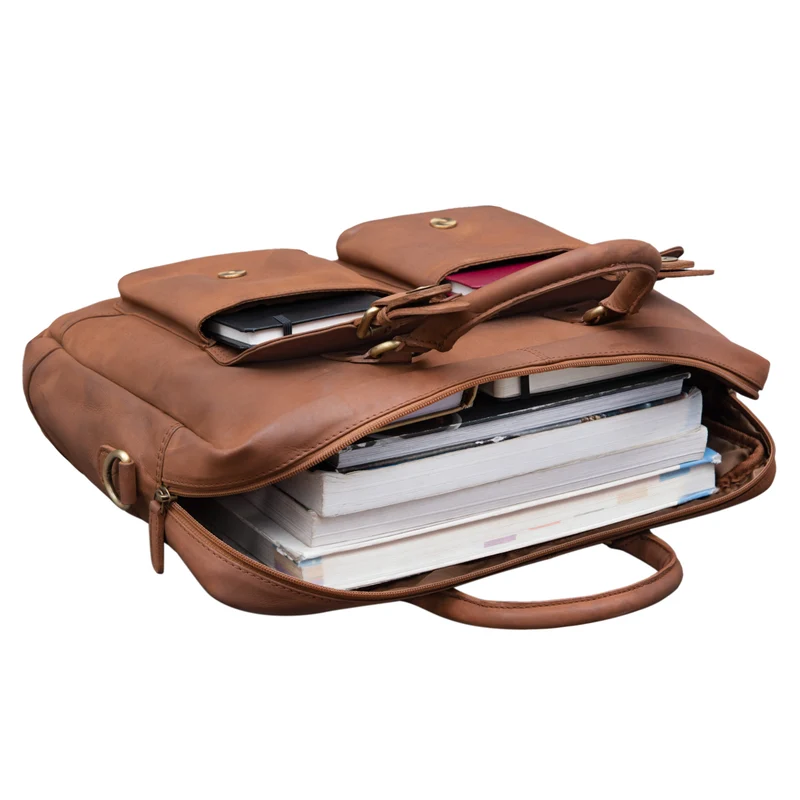 "Noam" Businesstasche Leder Herren Damen