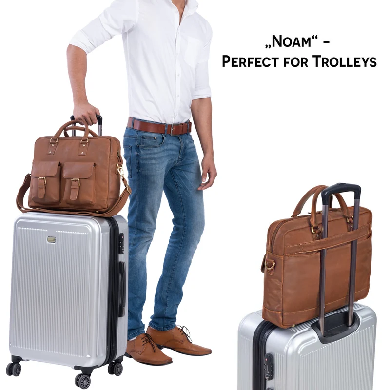 "Noam" Businesstasche Leder Herren Damen