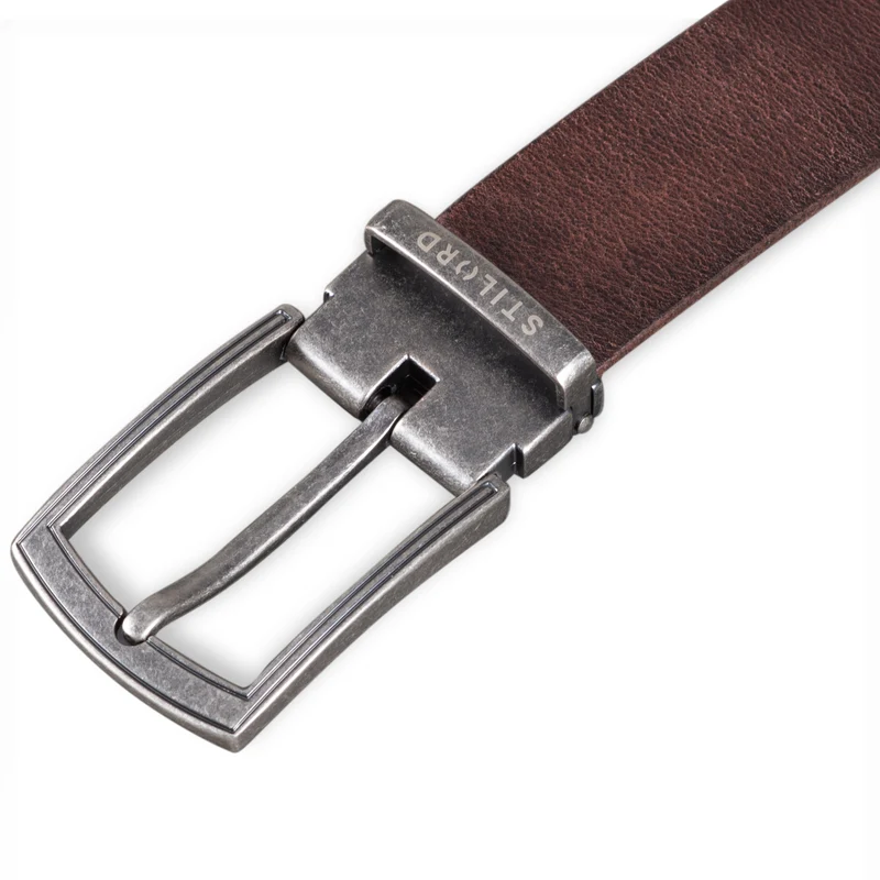 Ledergürtel Herren Braun Universal Kürzbar