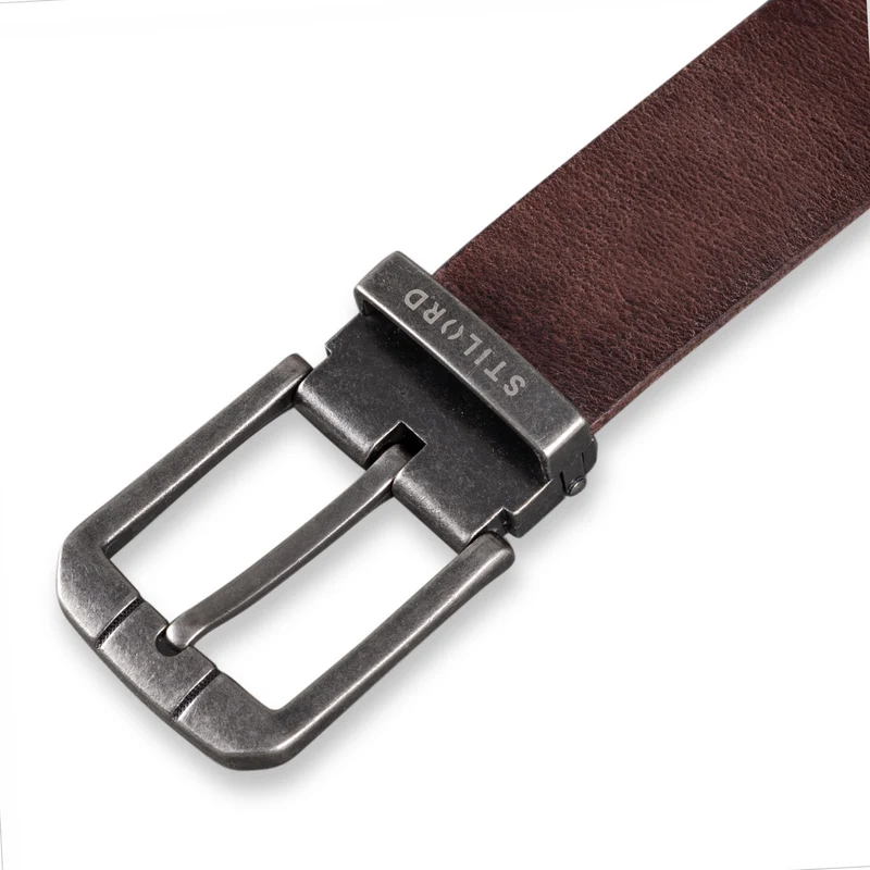 Ledergürtel Herren Braun Universal Kürzbar