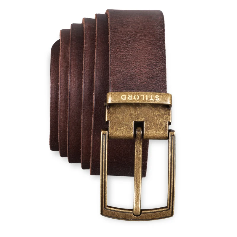 Ledergürtel Herren Braun Universal Kürzbar