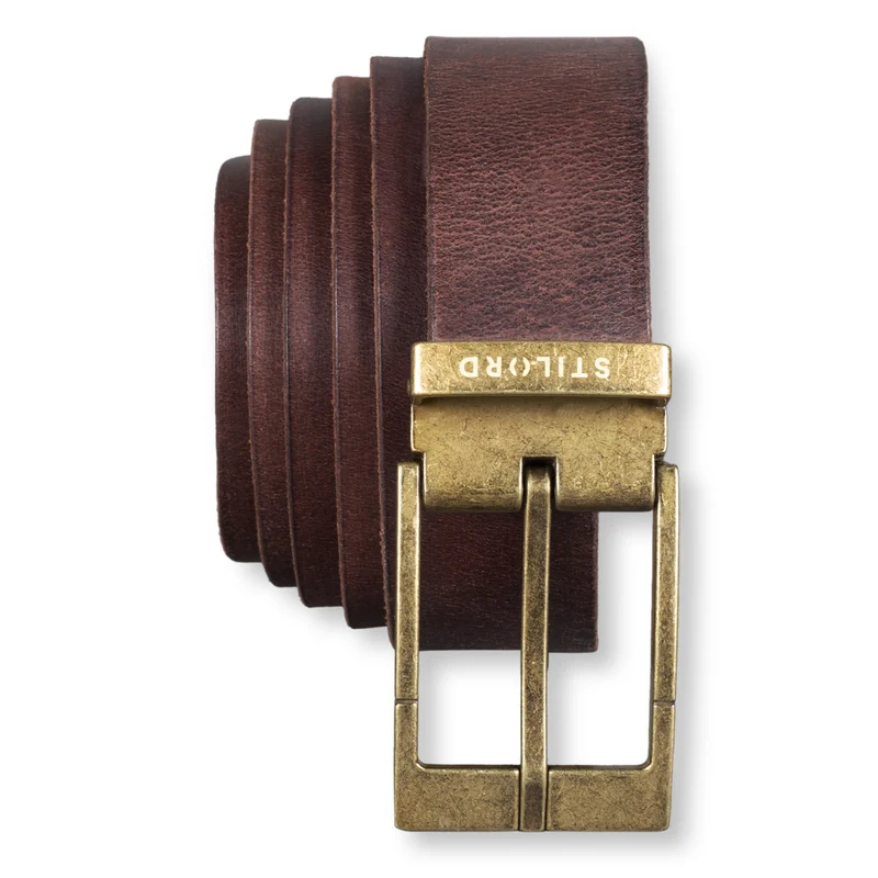 Ledergürtel Herren Braun Universal Kürzbar