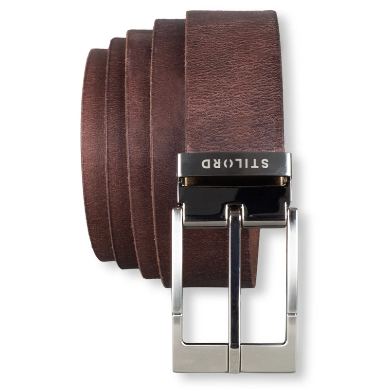 Ledergürtel Herren Braun Universal Kürzbar