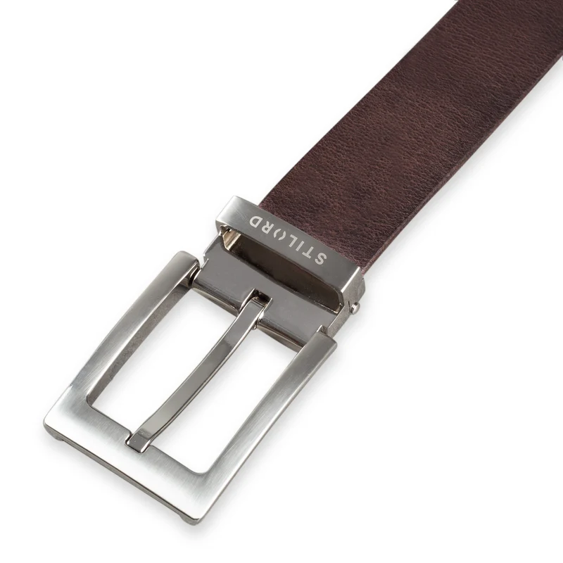 Ledergürtel Herren Braun Universal Kürzbar