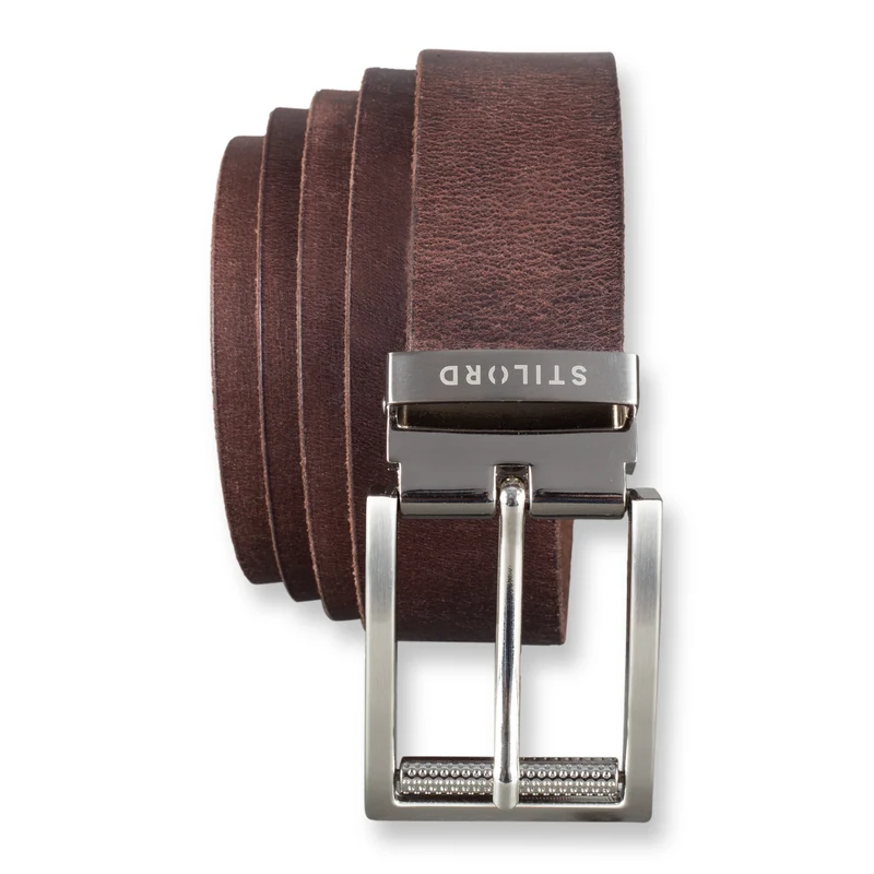 Ledergürtel Herren Braun Universal Kürzbar
