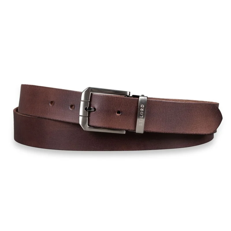 Ledergürtel Herren Braun Universal Kürzbar