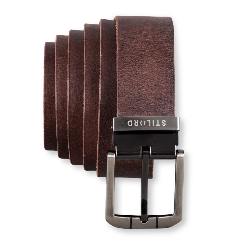 Ledergürtel Herren Braun Universal Kürzbar