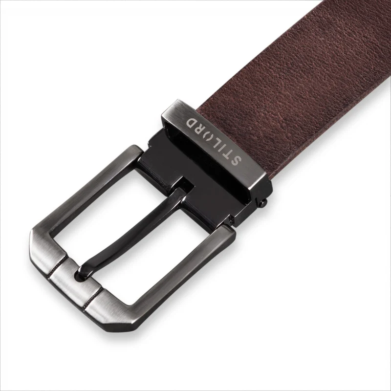 Ledergürtel Herren Braun Universal Kürzbar